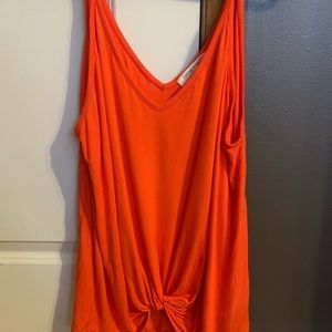 Bright Orange/Red Infinity Tank